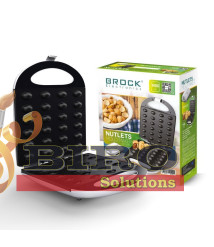 Nut Shape Maker BROCK HZ 3024, 1400W – 24 nuci odată, antiaderent, carcasă termoizolată 